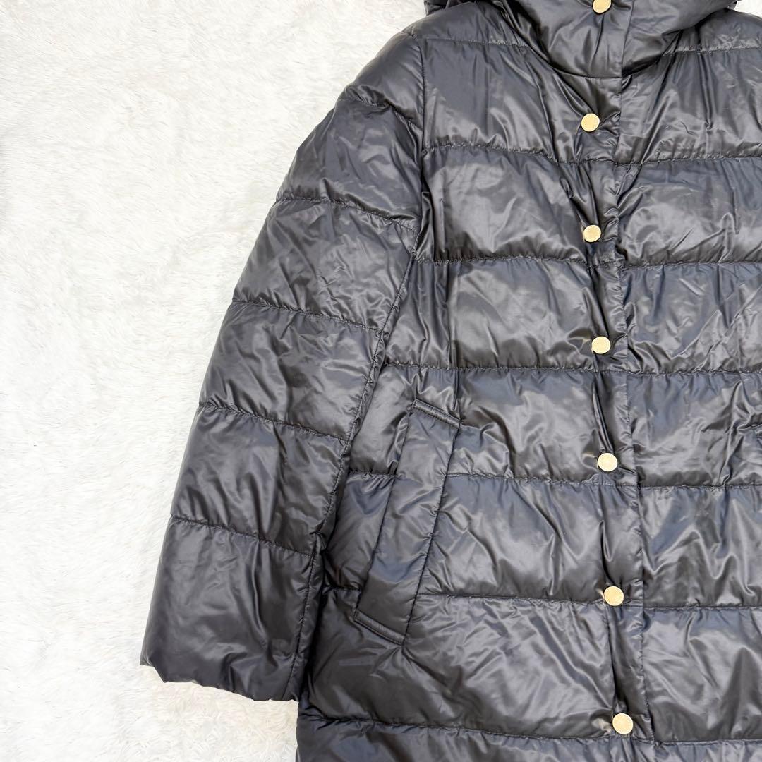 【極美品✨】マッキントッシュ　ロンドン　ダウンコート　ボア　ブラック　38