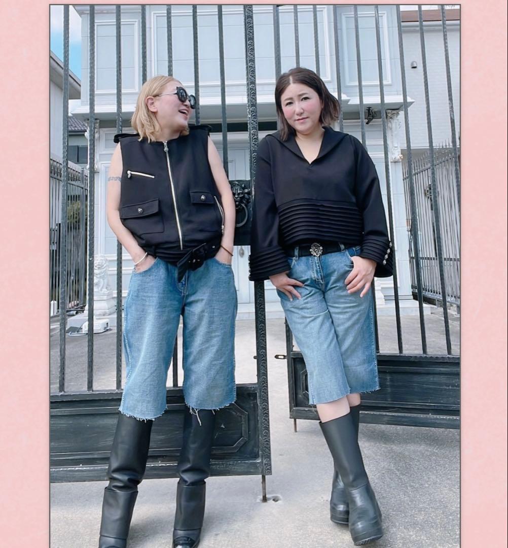 vaqutaux voyage ヴァクトー 幻の Jboyデニム わんぱく丈