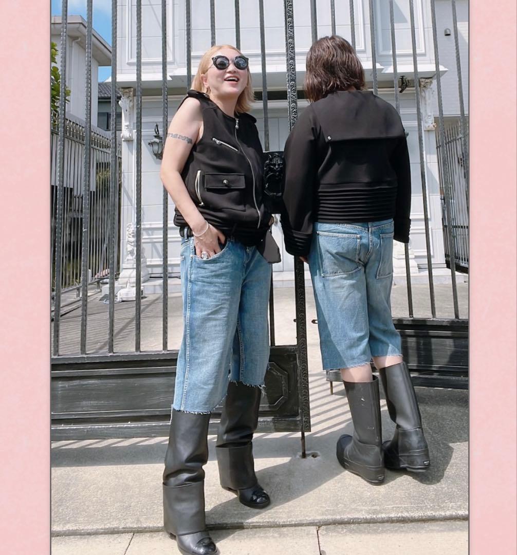 vaqutaux voyage ヴァクトー 幻の Jboyデニム わんぱく丈