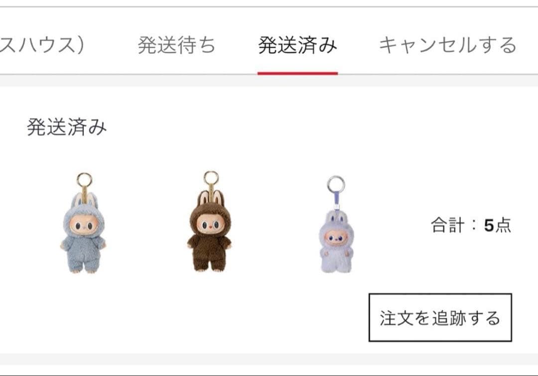 ポップマート公式サイトで購入　マカロンラブブ　シークレット(^^)