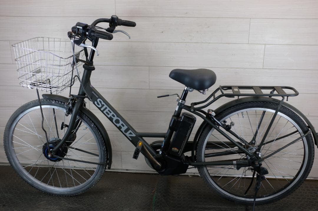 M*a様 電動自転車BS STEPCRUZ　26インチ　3段　8.0Ah充電器あ