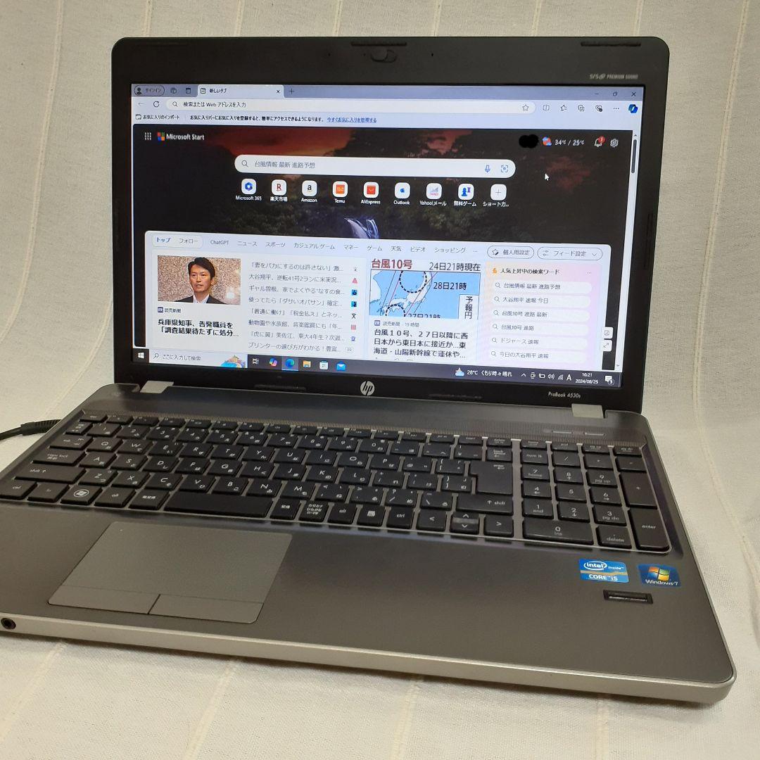 太*郎様 hp ノートパソコン　windows 10 pro