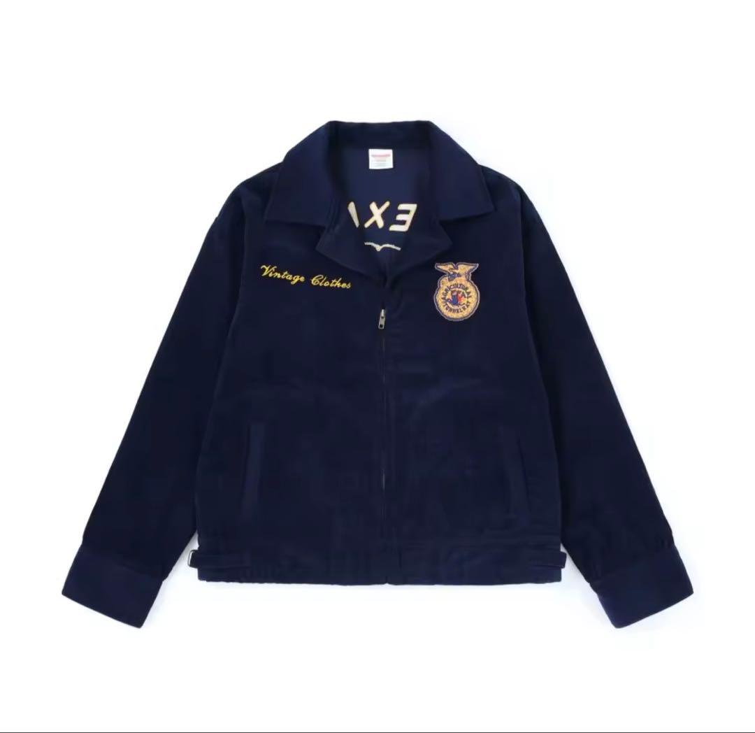 #89 Mサイズ FFA JACKET ジャケット 新品未使用ネイビー当日出荷