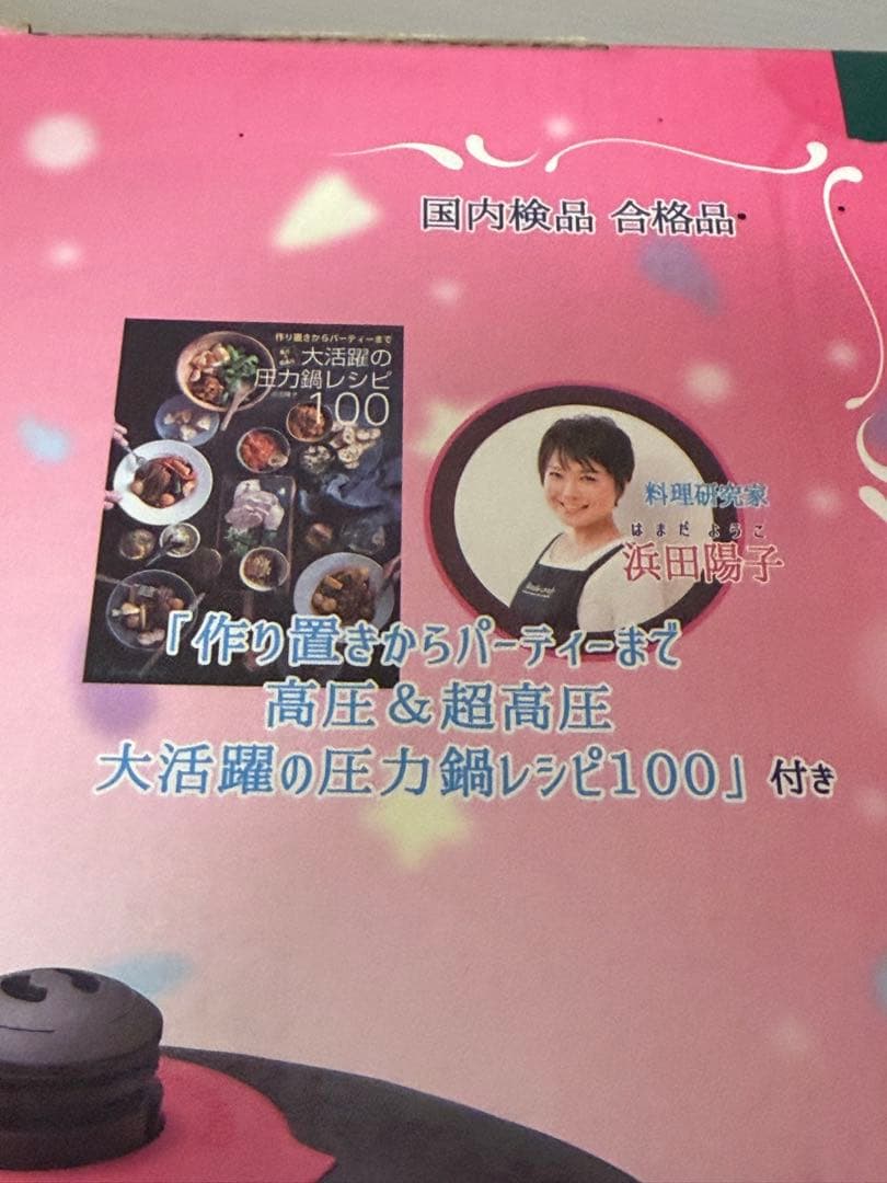 新品未使用　Wonder Chef 圧力鍋 5.5L レシピ本付き