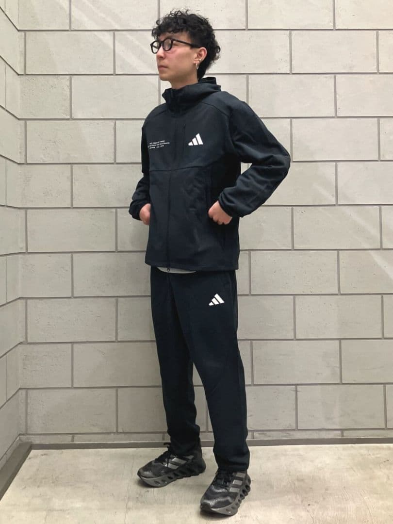 adidas 2025春夏限定モデル ジャケット × ロングパンツ上下セット