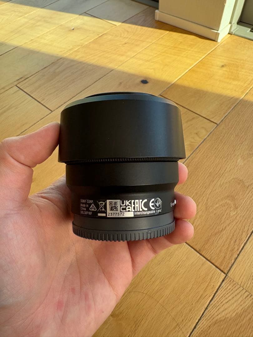 【中古】SONY FE 50mm f1.8 フィルター付 【SEL50F18F】