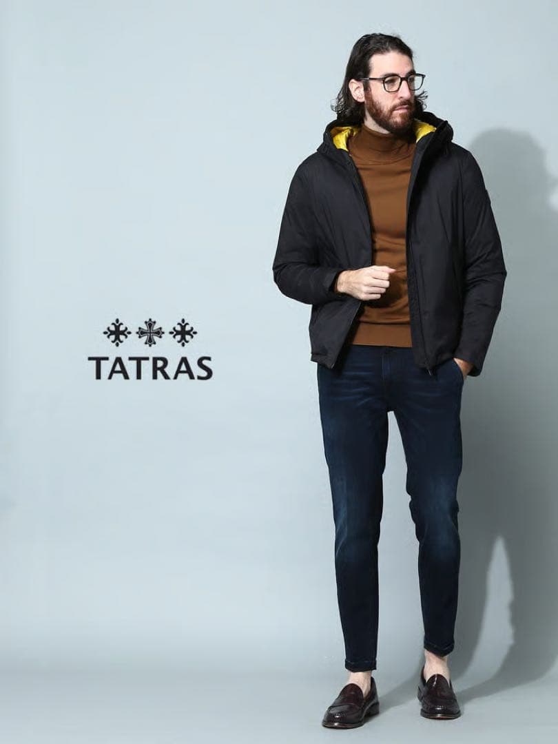 ri 　タトラス　ダウジャケットAMIMADO アミマード　ブラック