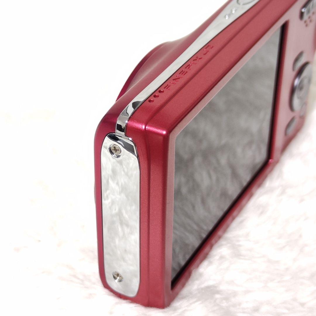 美品✨FUJIFILM FinePix JZ250 レッド バッテリー 充電器