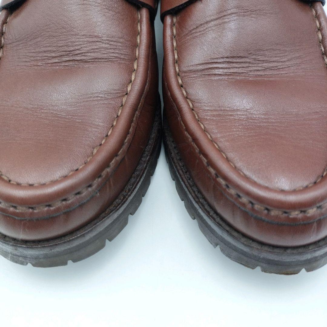 GUCCI グッチ ホースビット 厚底 ローファー ブラウン UK7 本革