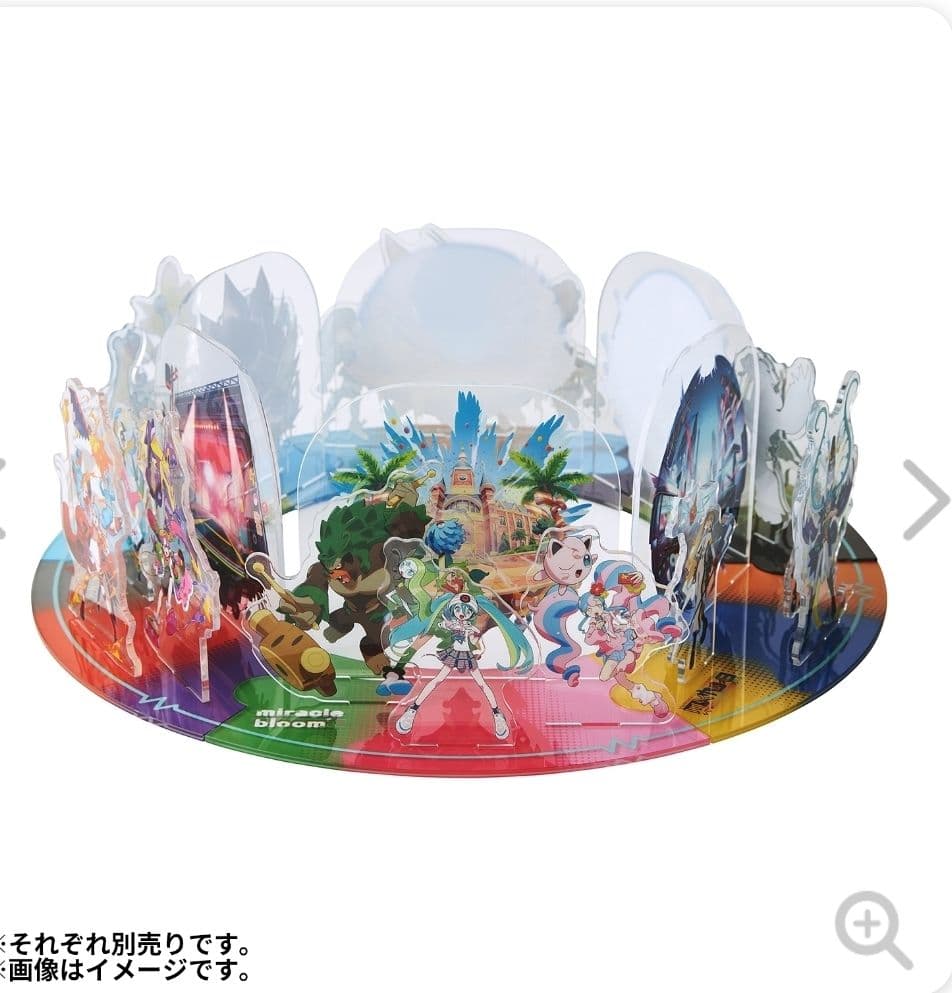 『コンプリートセット』ポケミク　つながるアクリルスタンド