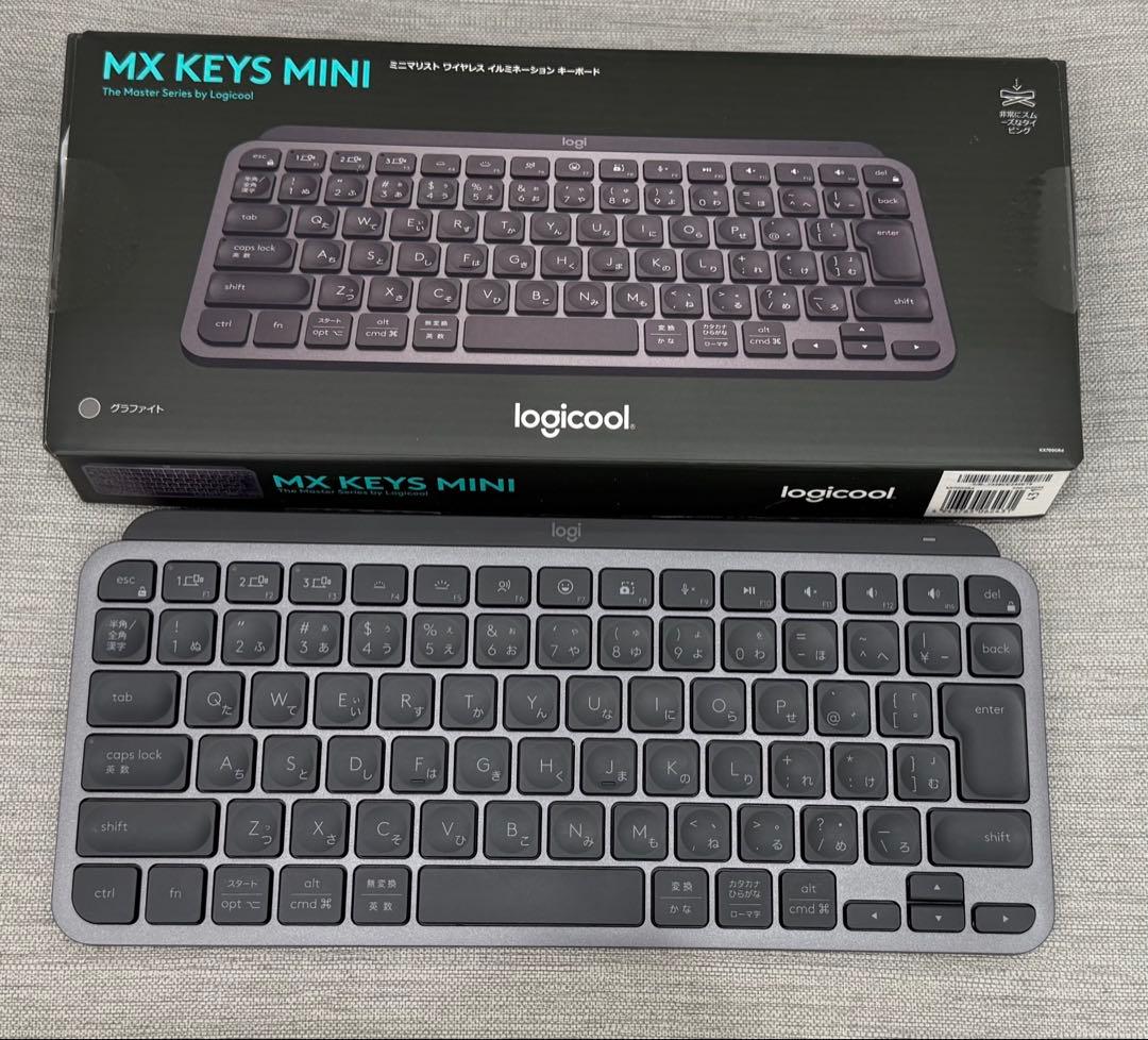 ロジクール MX KEYS mini KX700GRd 美品