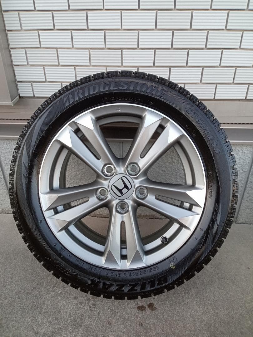 ホンダCRーZ・純正アルミホイール＆ブリヂストン・スタッドレスタイヤ４本セット