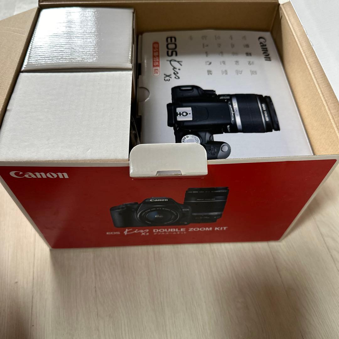 EOS KISS X3 ダブルズームキット