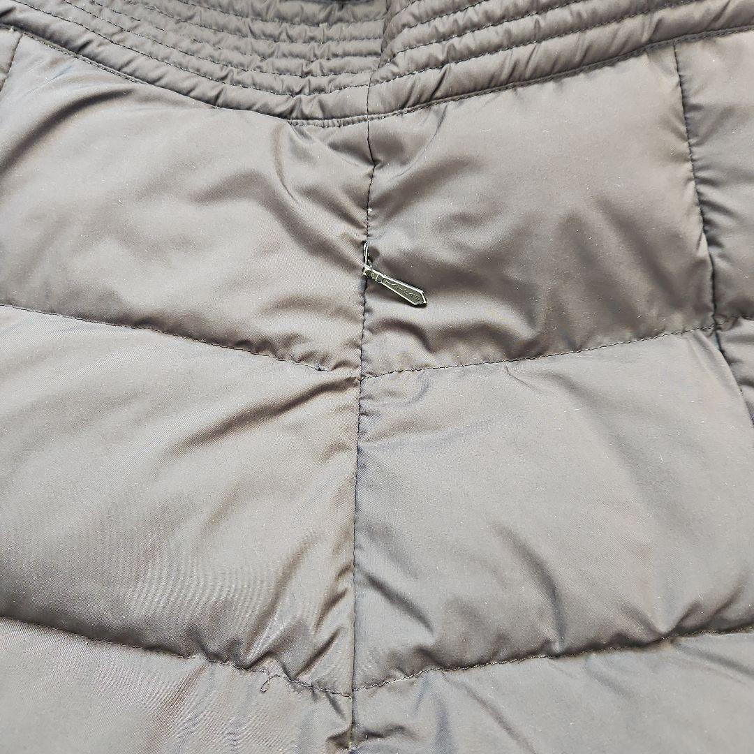 ☆TATRAS☆ブラックショール襟ロングダウンコート☆美ライン☆