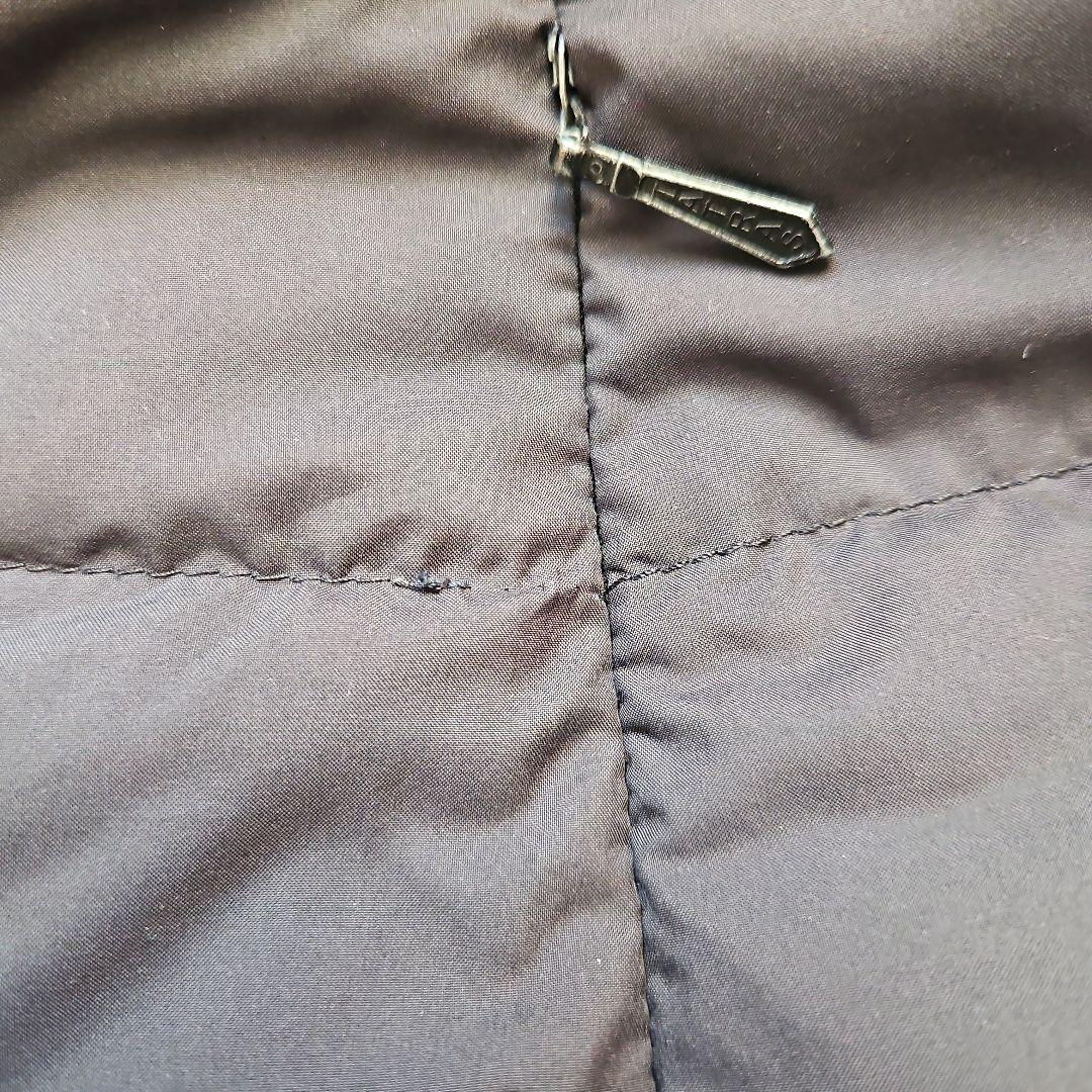 ☆TATRAS☆ブラックショール襟ロングダウンコート☆美ライン☆