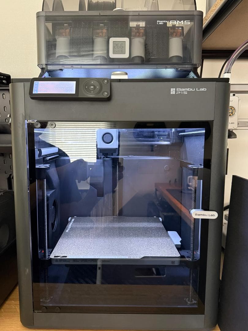 Bambu Lab P1S Combo（AMS付き）3Dプリンター ノズル等付き