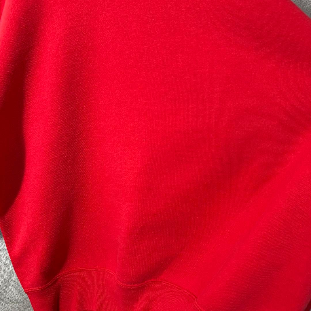 風*e様 90s USA製 RUSSELL 前V 無地 プランク 肉厚 L vi