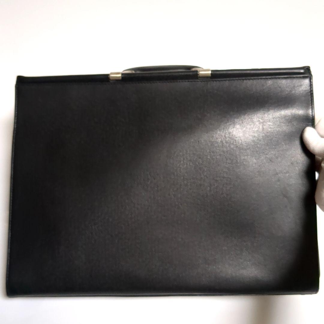 ✨BURBERRY✨ビジネスバッグ チェック レザー ブラック