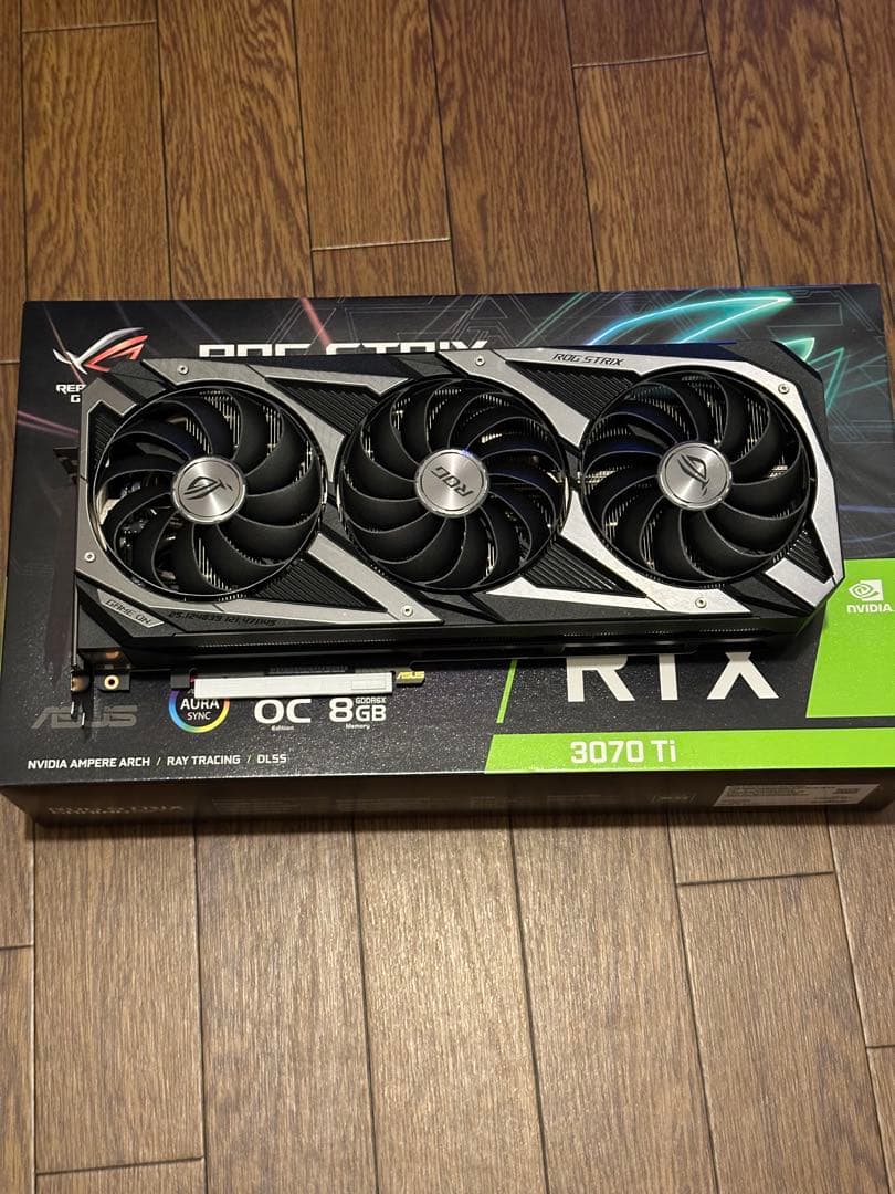 グラフィックボード・グラボ・ビデオカード ROG STRIX GeForce RTX 3070 Ti OC 8GB
