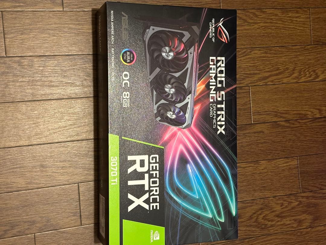 グラフィックボード・グラボ・ビデオカード ROG STRIX GeForce RTX 3070 Ti OC 8GB