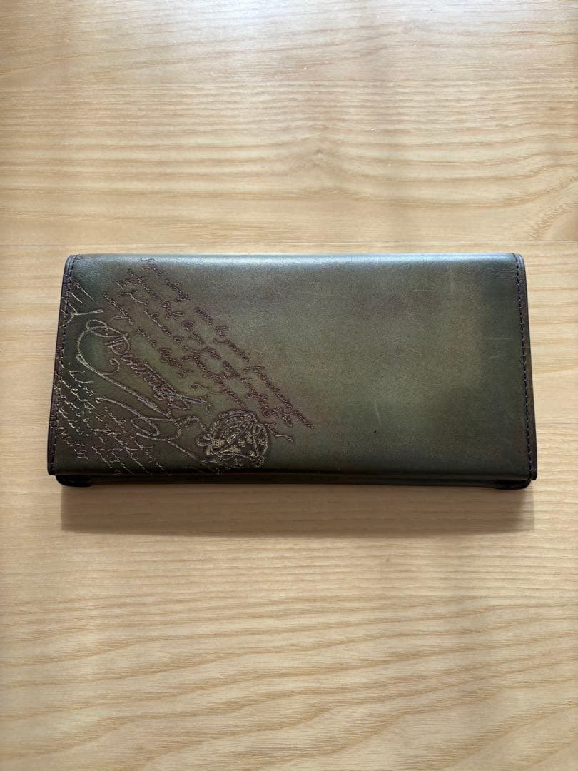 ベルルッティ　長財布 グリーン
