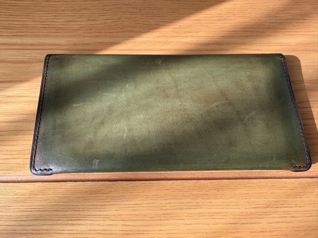 ベルルッティ　長財布 グリーン