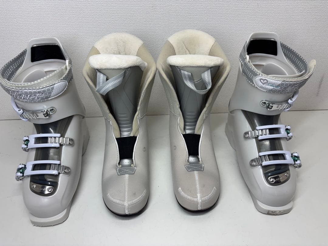 美品 Hart HART DIVA 女性用スキー用ブーツ ホワイト 25cm