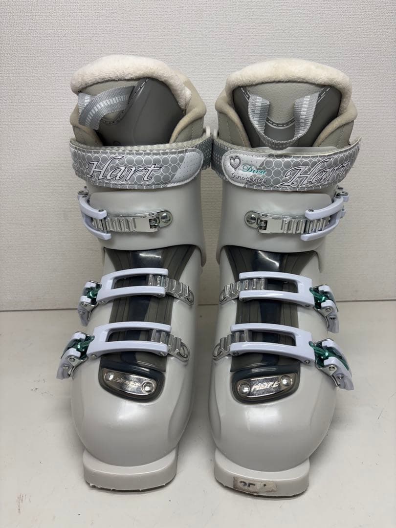 美品 Hart HART DIVA 女性用スキー用ブーツ ホワイト 25cm