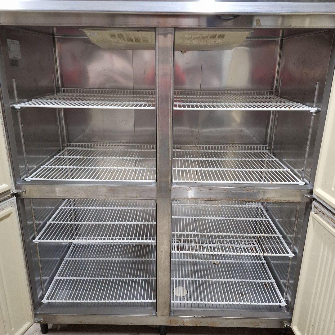 大型ステンレス4ドア冷蔵庫