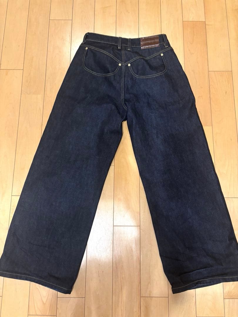 menes リジットデニム S