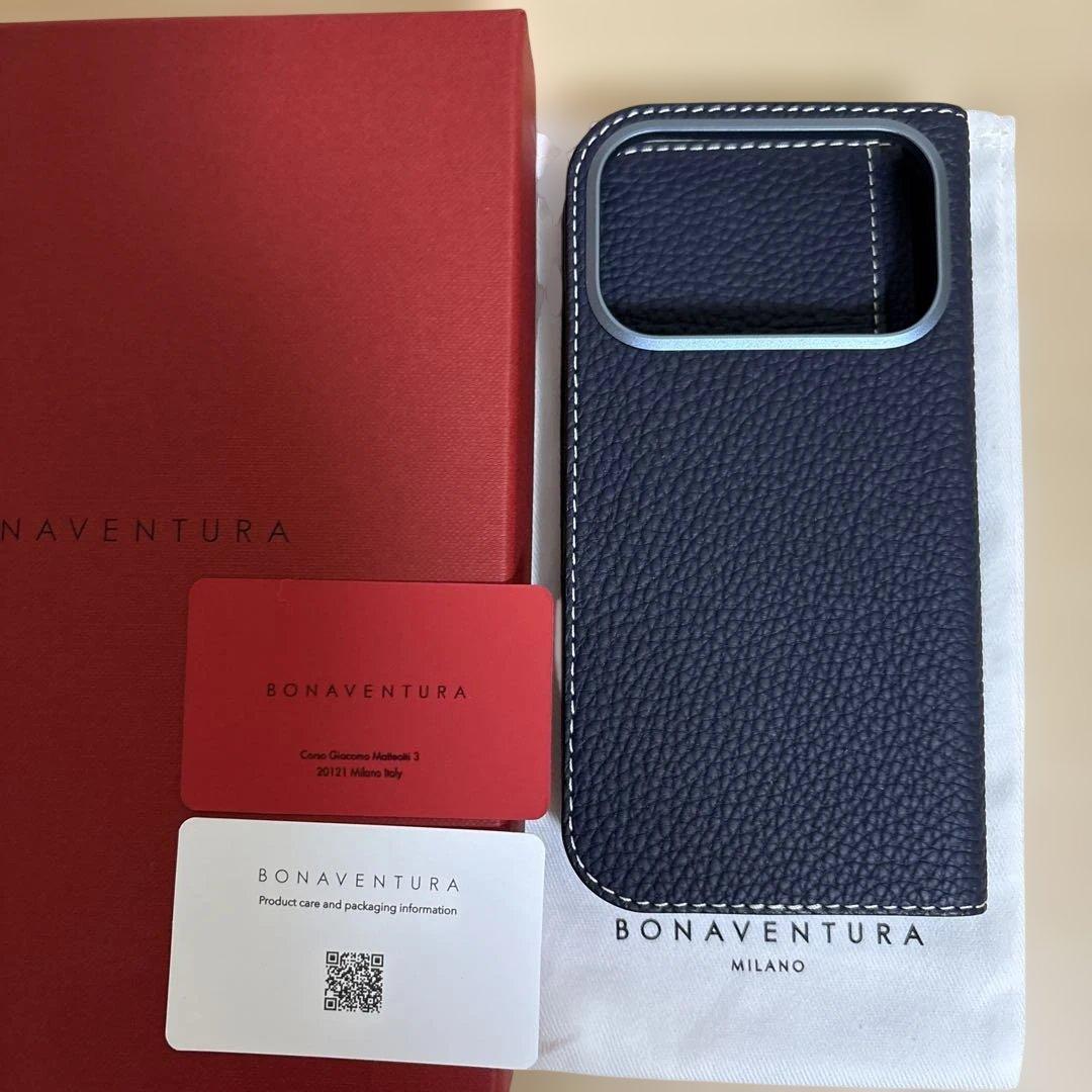 ボナベンチュラ　ダイアリーケース　iPhone17Pro シュリンクレザー