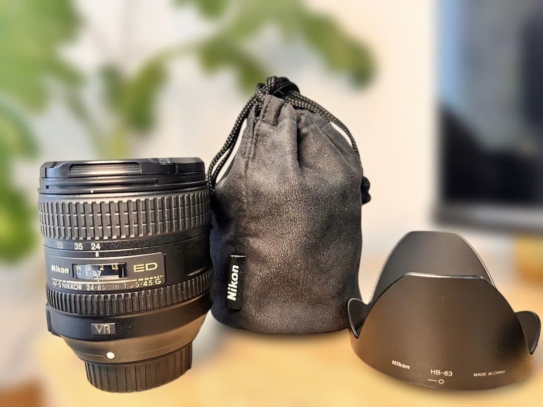 レンズ(ズーム) NIKON AF-S 24-85mm f/3.5-4.5 G ED VR