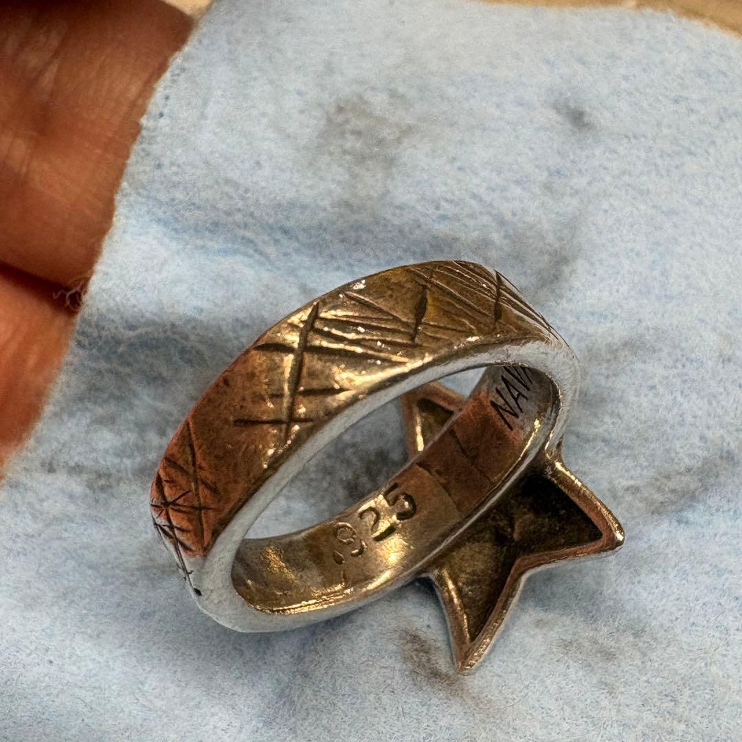 ネイトコディーサンダーソン　リング　ピンキー　７号