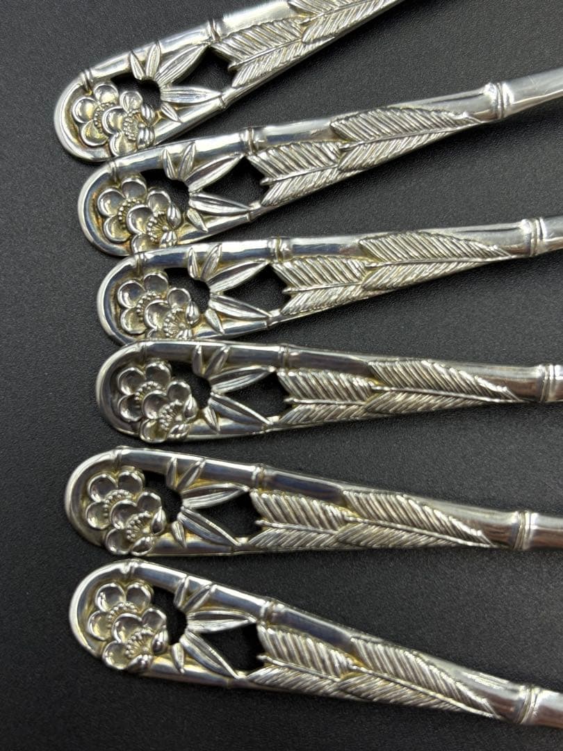 宮本商行　カトラリーセット　銀製　スプーンセット〈6本セット〉 99g