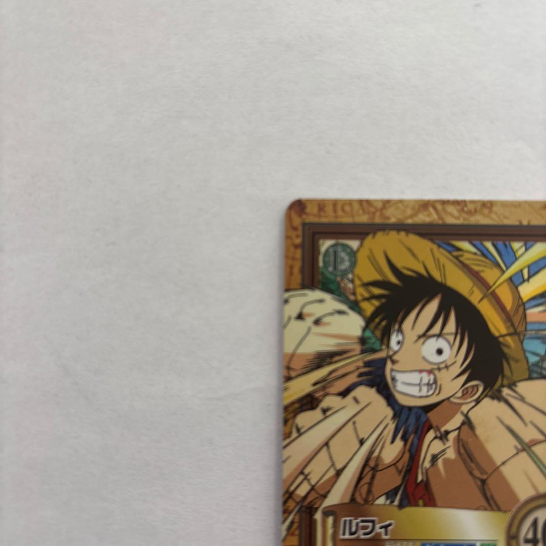 ワンピース トレーディングカード ルフィ　旧カード