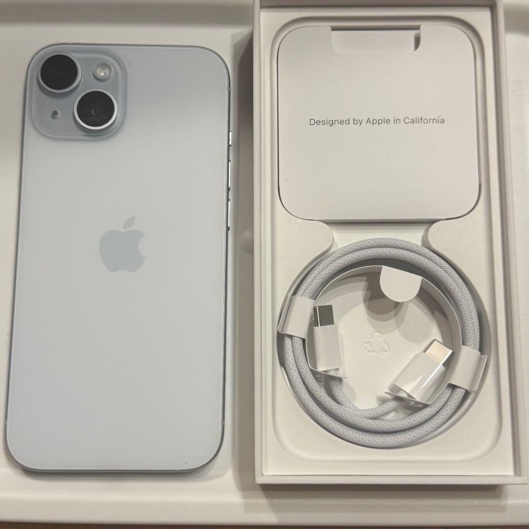 iPhone 15 128GB SIMフリー ブルー