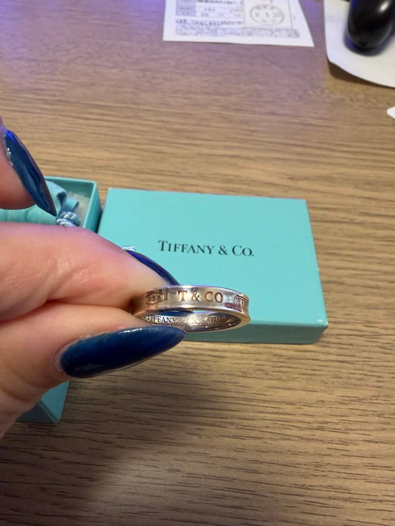 Tiffany & Co. 刻印入りリング