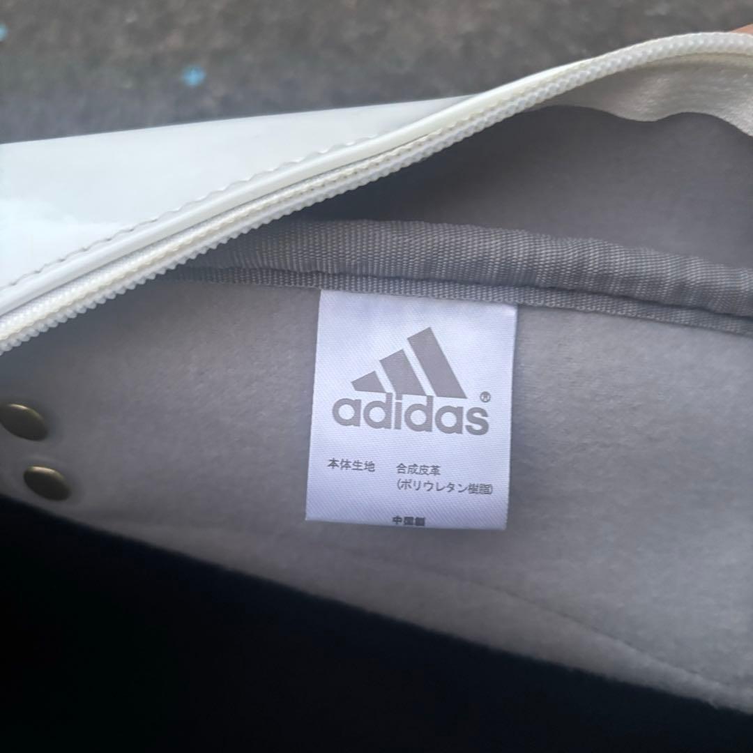 バッグ 00s old adidas enamel hand bag y2k