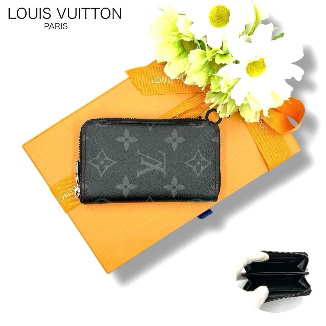 ルイヴィトン パース エクリプス モノグラム 小銭入れ 最新ICチップ搭載