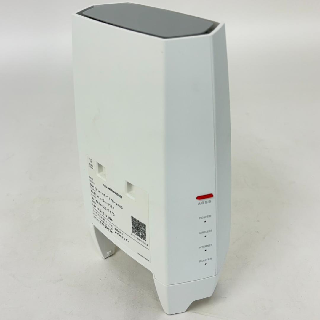 BUFFALO WNR-5400XE6　無線LANルーター ホワイト