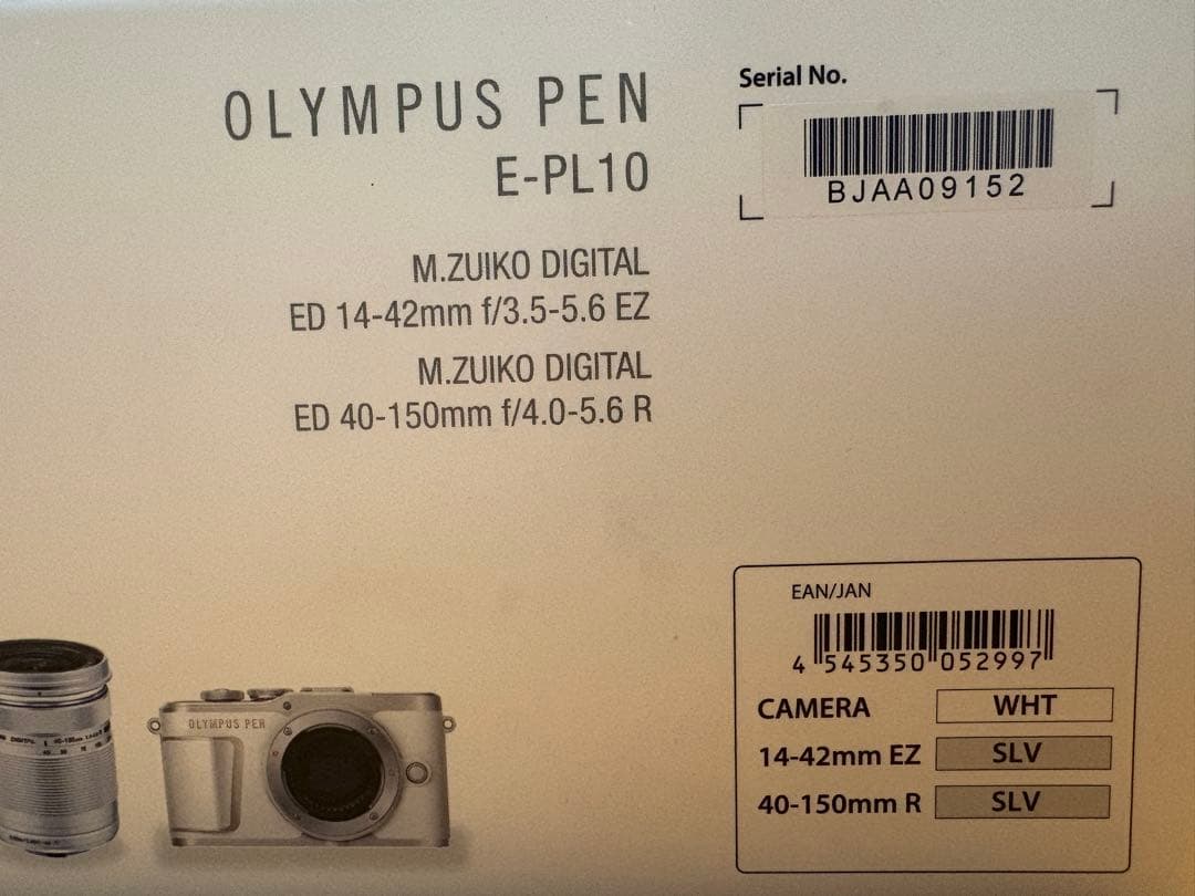 オリンパス ミラーレス一眼カメラE-PL10 ダブルズームキット 美品