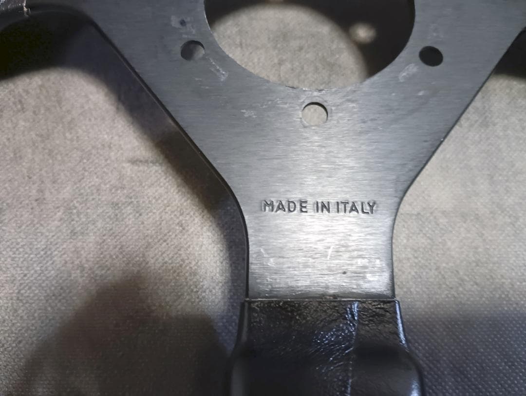 当時物 TOMEI 東名自動車 ステアリング MADE IN ITALY