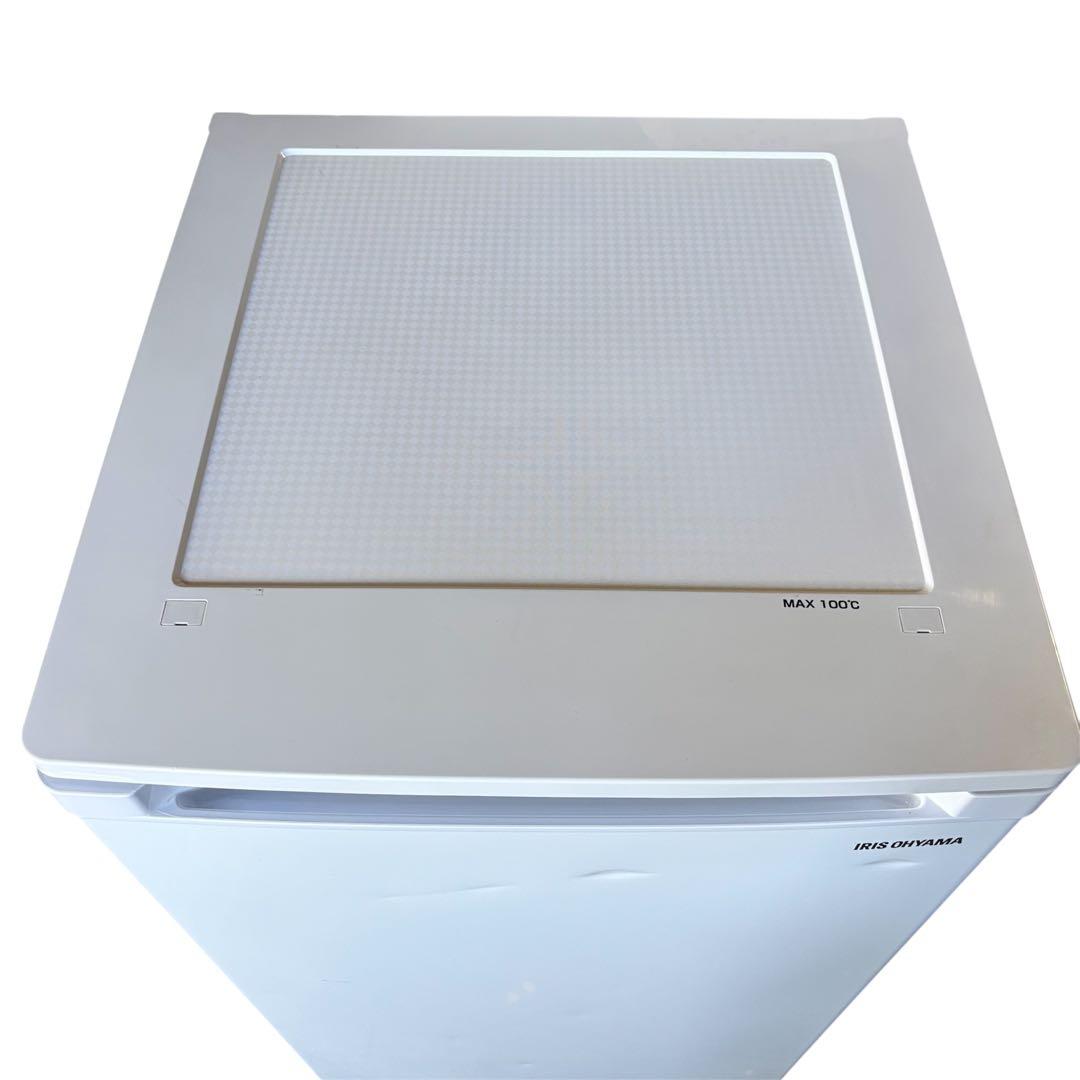 IRIS OHYAMA ノンフロン冷凍庫 IUSD-6B-W 60L