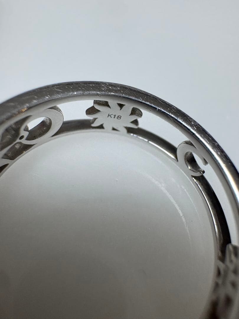 スタージュエリー K18 ダイヤモンド リング 14号