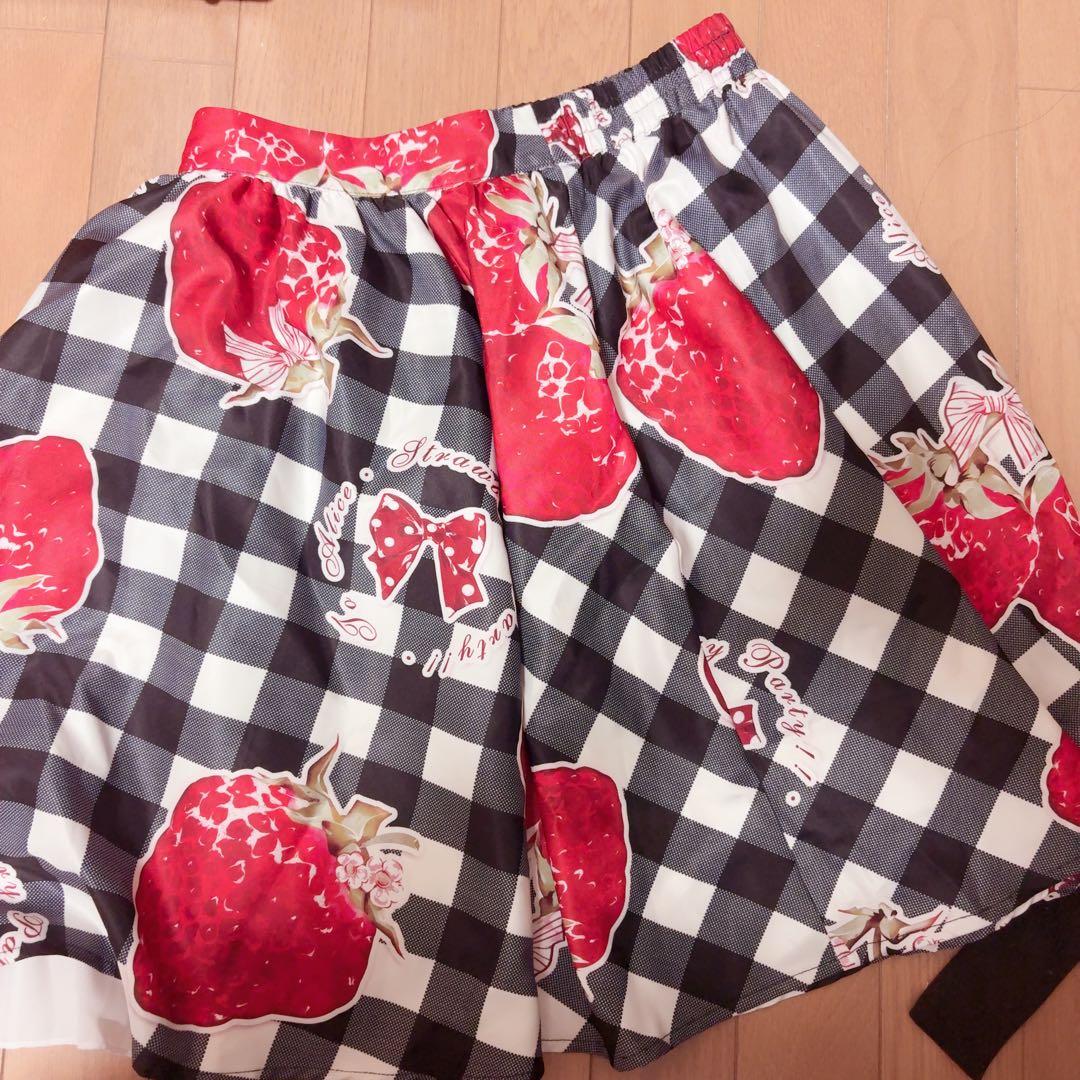 To Alice いちご姫浴衣セット ブラック Mサイズ