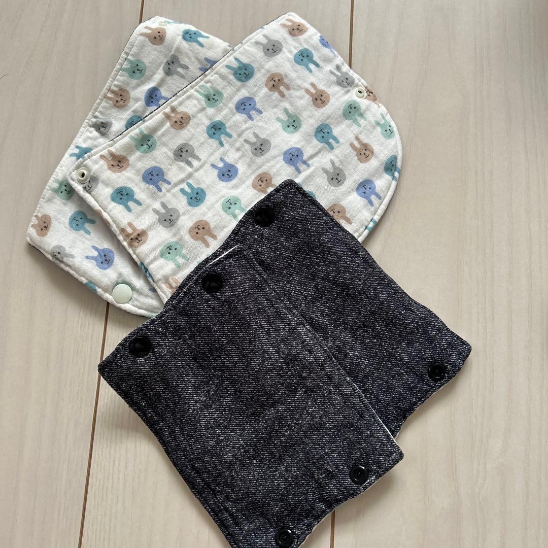 【美品・値下げ】キューズベリーNICO ブラウン　nico抱っこ紐&よだれカバー