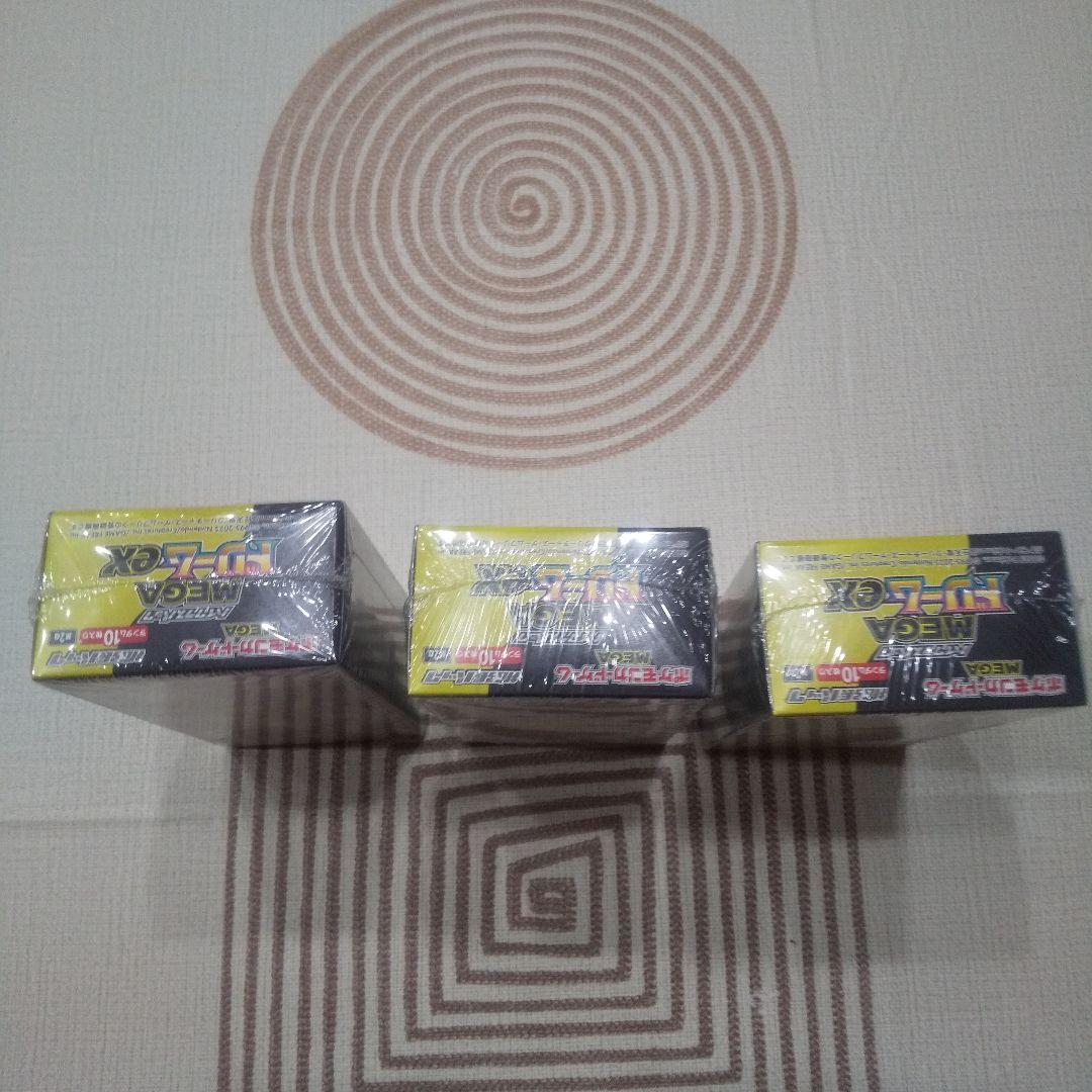 ポケモンカード MEGAドリームex 3BOX 新品未開封、 シュリンク付き