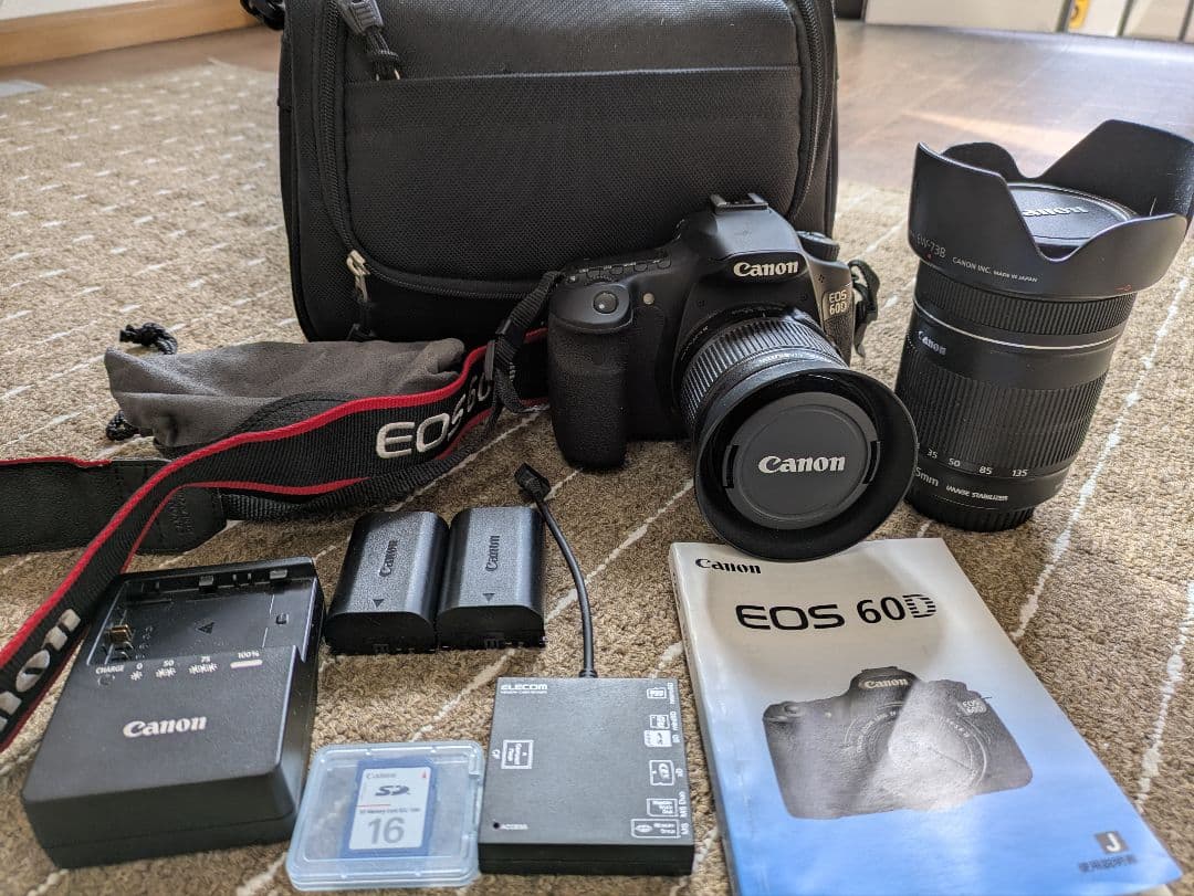 デジタルCanon EOS 60D 一眼レフカメラセット