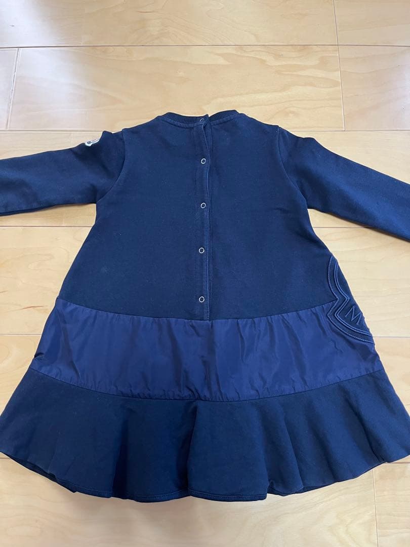 MONCLER ネイビー ワンピース　90cm