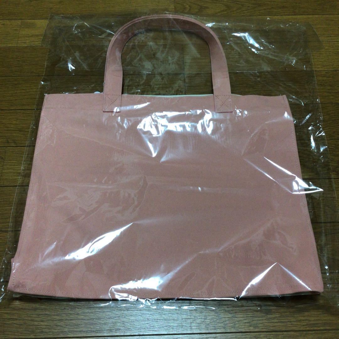 新品未使用　ファミリア　カラフルシリーズトートバッグ　ピンク